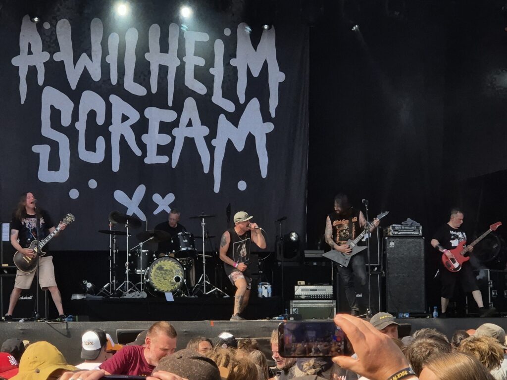 A Wilhelm Scream live